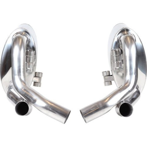 SPORT "SUPER SOUND" MUFFLER SET, POLISHED STAINLESS, 997