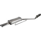 REAR OE STYLE MUFFLER, STAINLESS WITH POLISHED TAIL PIPE, 924 Porsche Classic 924 JP-2375-0. Shop now at PMB Performance.
