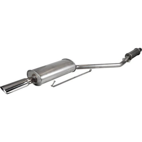 REAR OE STYLE MUFFLER, STAINLESS WITH POLISHED TAIL PIPE, 924