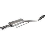 REAR OE STYLE MUFFLER, STAINLESS WITH POLISHED TAIL PIPE, 924