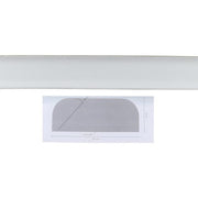 REAR VALANCE, WITHOUT CUT OUT, FIBERGLASS