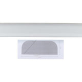 REAR VALANCE, WITHOUT CUT OUT, FIBERGLASS