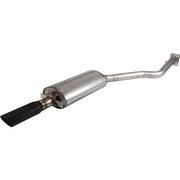 EXHAUST S/S WITH OVAL 93X70 MM TAIL PIPE, BLACK TAIL PIPE, 944 TURBO (162 KW) Porsche 944 Turbo JP-2527-0. Shop now at PMB Performance.