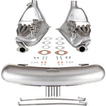 EXHAUST CONVERSION SET, BIG BORE, 2.7/3.0, 41MM OD TUBES, GT3 STYLE MUFFLER For Porsche 911 F and G model, as well as 914. Shop now at PMB Performance.