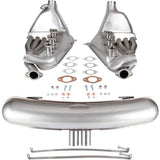 EXHAUST CONVERSION SET, BIG BORE, 2.7/3.0, 41MM OD TUBES, GT3 STYLE MUFFLER