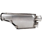 MUFFLER, REAR, SPORT STYLE, STAINLESS STEEL