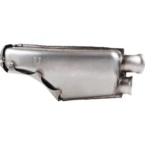 MUFFLER, REAR, SPORT STYLE, STAINLESS STEEL