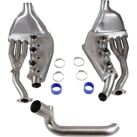 HEAT EXCHANGER SET, 41MM OUTER PIPES, STAINLESS STEEL, SSI