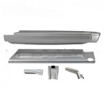 Left Rocker Panel Kit for Porsche 911 (1969-73) PP212CL: Outer rocker panel, left 1969-73 (1)PP213L: Inner rocker panel, left 1965-89 (1)PP214: Jack receiver plate 1965-86 (1)PP215: Jack receiver tube 1965-73 (1)PP255RL: Front rocker support bracket, left (1) PMB Performance builds and restores some the finest air-cooled Porsches. Restoration Design is our “Go-To” supplier for metal for our cars. If we’re selling it on our website, we use it on our restorations.