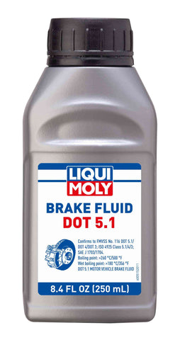 Elevate your driving experience with LiquiMoly DOT 5.1 Brake Fluid, a testament to over six decades of German engineering excellence. Founded in 1957, LiquiMoly has built a reputation for producing high-quality automotive lubricants and chemical products that enhance performance and safety under extreme conditions.