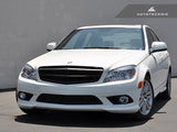 AutoTecknic Stealth Black Front Grille - Mercedes Benz W204 C-Class Sedan (2008-2013)