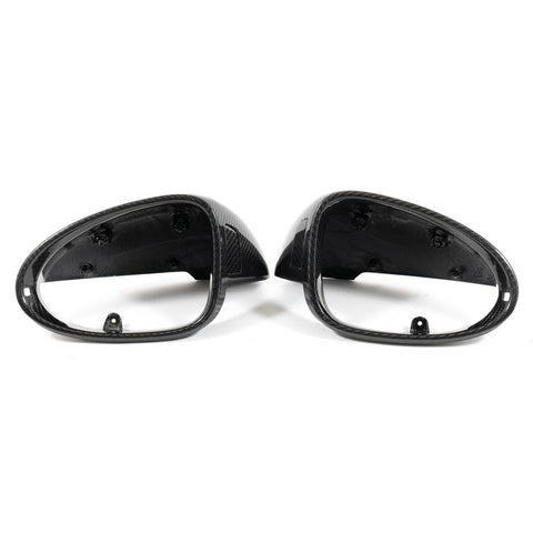 Rennline Carbon Fiber Mirrors for Macan: Premium carbon fiber mirror shells for a sleek, factory fit. Install with OEM hardware. Shop now at PMB Performance.