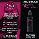 Competition Motorsport Molecule Matte Helmet Detailer helmet