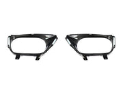 AutoTecknic Dry Carbon Exhaust Shield - Nissan R35 GTR