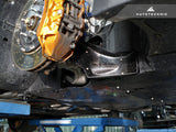AutoTecknic Dry Carbon Fiber Brake Cooling Duct - Nissan R35 GTR