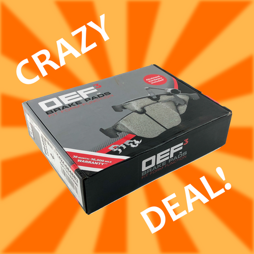 Crazy Deal of the Day: OEF3 Front Brake Pad Set for Mercedes-Benz