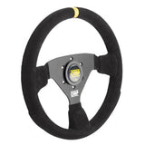 OMP 320 Aluminum Rally Steering Wheel, 320mm Suede Racing Wheel