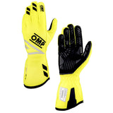 Competition Motorsport OMP One Evo FX Nomex Gloves yellow