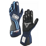 Competition Motorsport OMP One Evo X Nomex Gloves (new) blue