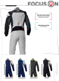 OMP First Evo Racing Driver Race Suit, FIA 8856-2018