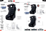 OMP HTE-R Racing Seat - Regular or XL product image 6