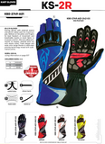 Competition Motorsport OMP KS-2R Kart Racing Gloves CIK-FIA Level 2