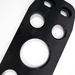 Rennline Billet Tunnel Brace for Macan: CNC-machined 6061-T6 aluminum for improved rigidity, replacing the factory brace. Shop now at PMB Performance.