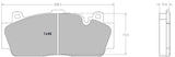 Performance Friction PFC Front Brake Pad Set 1648 for Race Applications