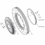 Competition Motorsport PFC Replacement Slotted Disc (rear) Porsche 991 GT3 Cup/981 GT4 Clubsport