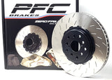Performance Friction PFC 410mm Front Two-Piece Brake Rotors for Porsche 991/718 PCCB Replacement