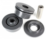 PowerFlex bushing for Porsche 964/993 C2 trans carrier boosts precision with polyurethane, 25-30% stiffer than OEM rubber. Shop now at PMB Performance.