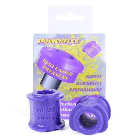 PowerFlex 20mm bushing for Porsche 996, Boxster 986, Cayman 987 rear sway bar cuts roll with polyurethane, 25-30% stiffer than OEM. Shop now at PMB Performance.