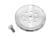 Front face of the PMO titanium crankshaft pulley with timing marks