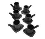PMO 356A Alum. Stacks for 3.6L 964: CNC-machined, heat-proof, black anodized. Better flow, Viton gaskets. Boost-ready. Shop now at PMB Performance.