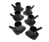 PMO Induction has designed an intake runner “stack” in 356A aluminum, die-cast and machined specifically for your 3.6L Porsche 911
1990-1994 (964).

Replace your cracked, warped or damaged plastic stacks with a permanent solution impervious to engine compartment heat cycles.

Solid Works CAD designed and CNC machined for
a perfect, long-lasting fit.

Anodized black with a machined bore for improved flow characteristics.

Includes OE Elring Viton base gaskets
993-110-713-01 to complete the installation.

Com