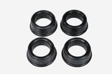 Porsche 356 A/B spring plate bushings set w/ rim, stock rubber, 4pcs, 1 set/car, direct replacement. Shop now at PMB Performance.