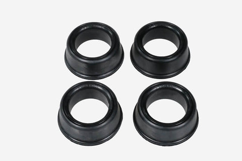 Porsche 356 A/B spring plate bushings set w/ rim, stock rubber, 4pcs, 1 set/car, direct replacement. Shop now at PMB Performance.