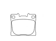 Pagid Racing Rear Brake Pad Set No. 8300 for Toyota GR Corolla/Yaris