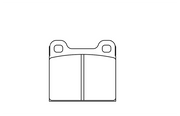 Pagid Racing Front/Rear Brake Pads for Porsche 356/914/912/911