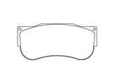 Pagid Racing RSL1 Front Brake Pads for Porsche 991