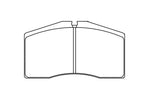 Pagid Racing No. 1908 Front Brake Pads for Porsche 993/996 (1995–2005)