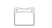 Pagid Racing Front Brake Pads for Caterham Seven Range
