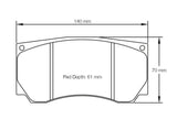 Pagid Racing Front Brake Pads