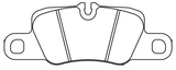 Pagid Racing Front/Rear Brake Pads for Porsche 991/992
