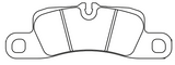 Pagid Racing Front/Rear Brake Pad Set No. 4918 for Porsche 981/718/991/Cayenne