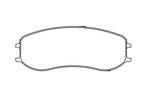 Pagid Racing Front/Rear Brake Pad Set No. 4920 for Porsche 991