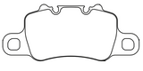 Pagid Racing Front/Rear Brake Pad Set No. 4925 for Porsche 911/981/718/991/992/918