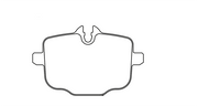 Pagid Racing Rear Brake Pad Set No. 4932