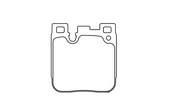 Pagid Racing Rear Brake Pad Set No. 4933