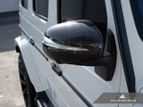 AutoTecknic Replacement Dry Carbon Mirror Covers - Mercedes-Benz V167/ W167 GLE